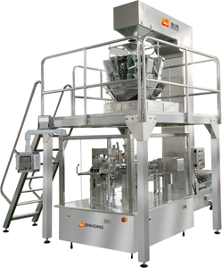 FULL AUTOMATIC ROTARY PRE-MADE BAG PACKAGING MACHINE